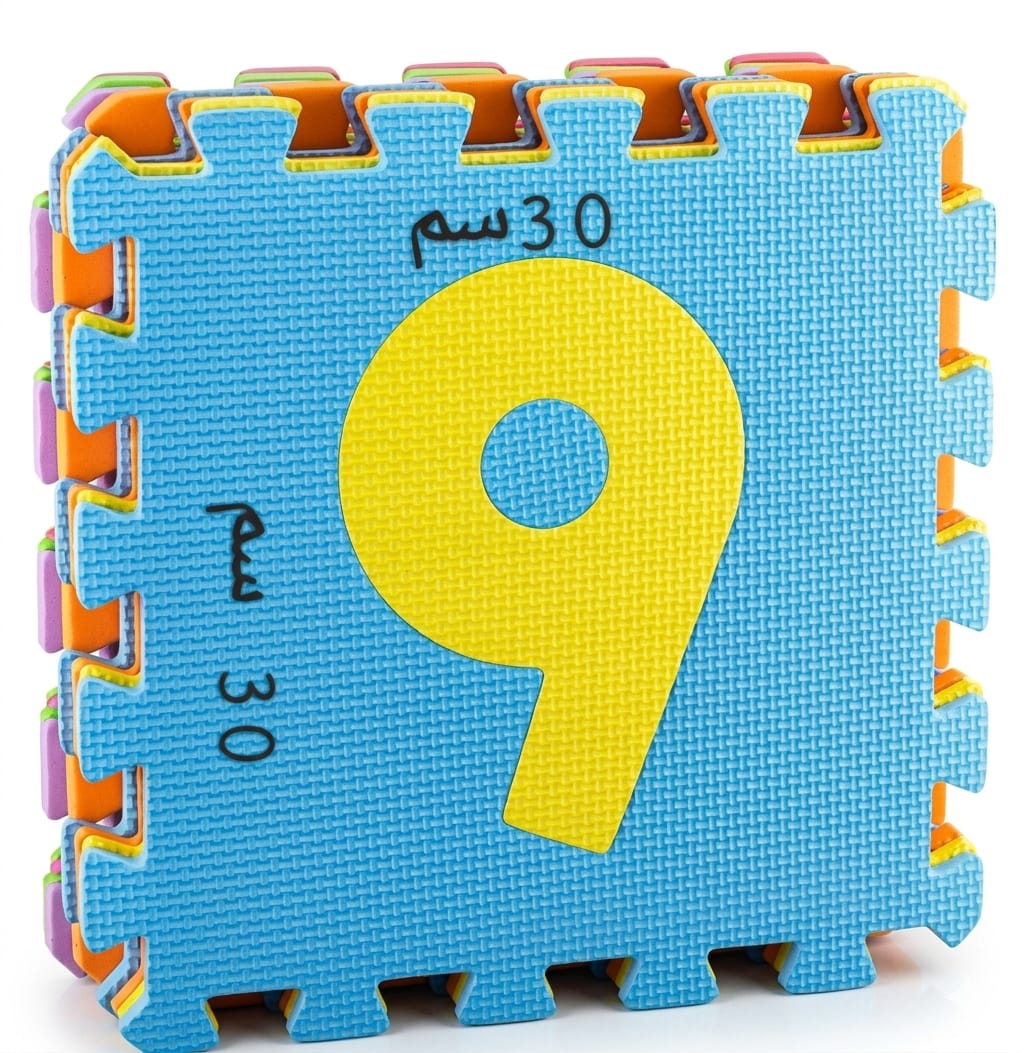 سجادة أحجية الأرقام 10 قطع فوم حجم متوسط 30×30 سم لكل قطعة سجادة تعليمية ممتعة للأطفال. سجادة أحجية الأرقام 10 قطع فوم حجم متوسط 30×30 سم لكل قطعة سجادة تعليمية ممتعة للأطفال.